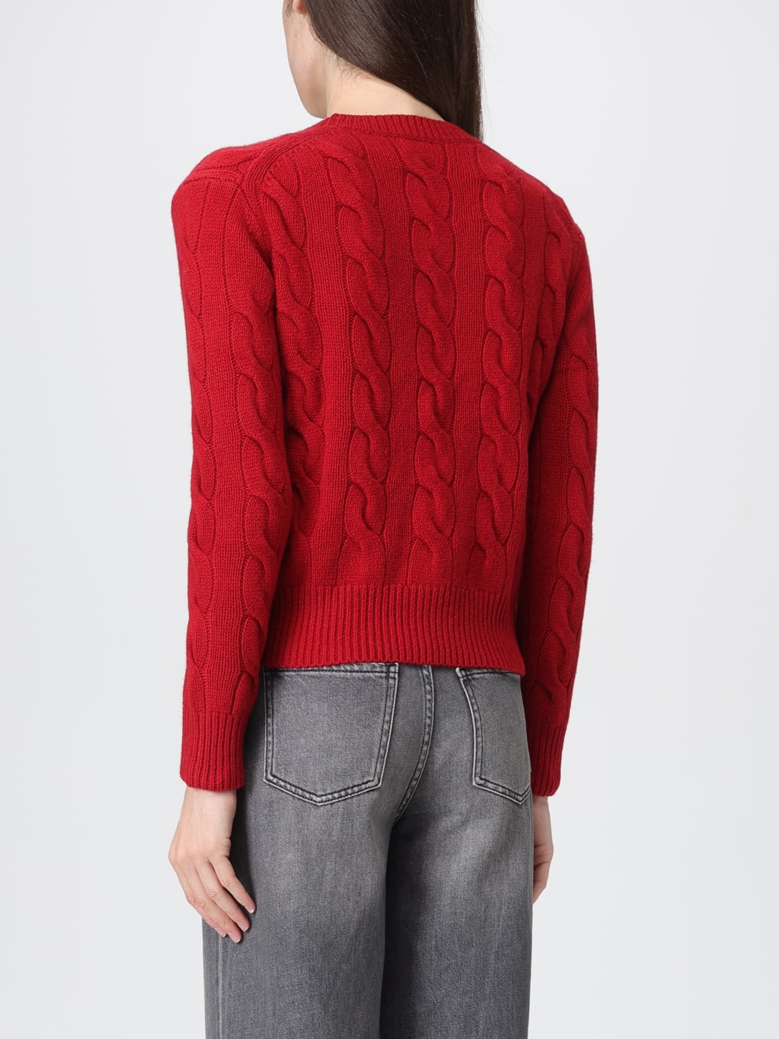 POLO RALPH LAUREN JERSEY: Jersey mujer Polo Ralph Lauren, Rojo - Img 2