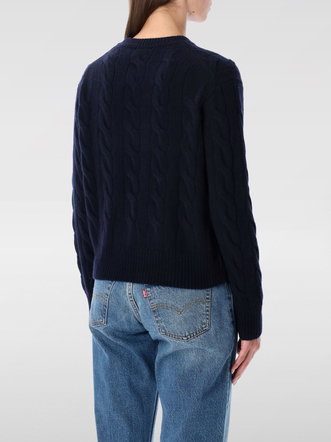 POLO RALPH LAUREN JERSEY: Jersey mujer Polo Ralph Lauren, Azul Marino - Img 2