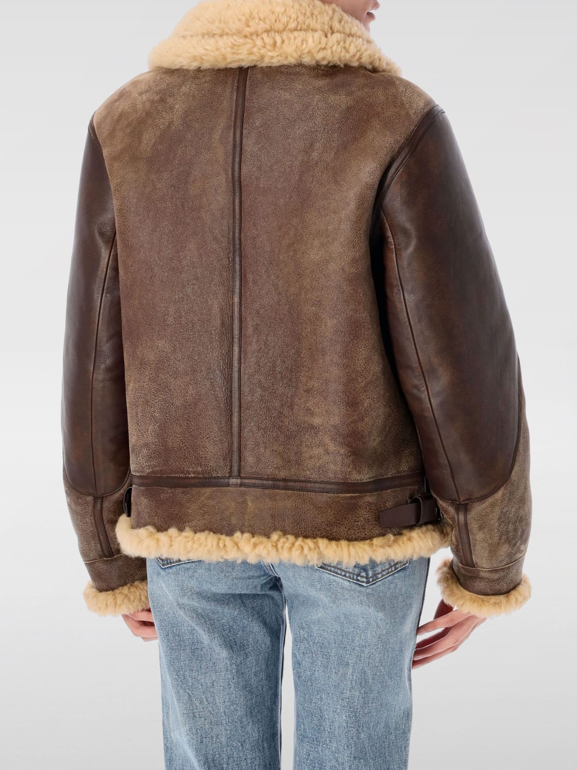 POLO RALPH LAUREN ABRIGO DE PIEL: Abrigo mujer Polo Ralph Lauren, Cuero - Img 2