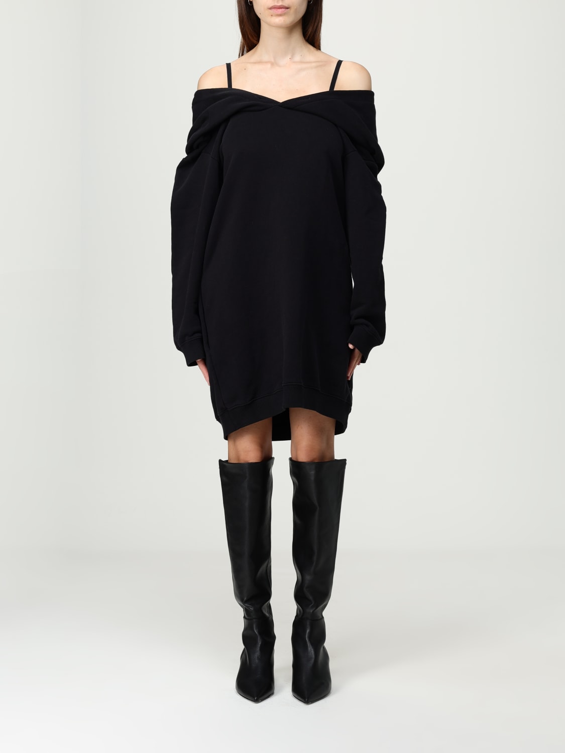 MM6 MAISON MARGIELA DRESS: Dress woman Mm6 Maison Margiela, Black - Img 1