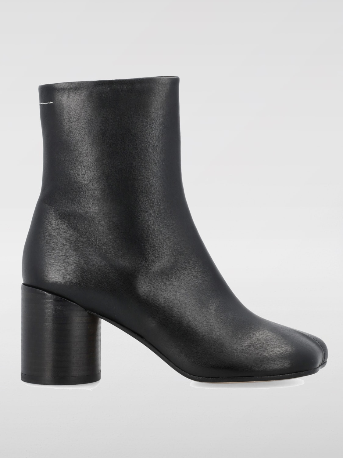 MM6 MAISON MARGIELA BOOTS: Flat ankle boots woman Mm6 Maison Margiela, Black - Img 1