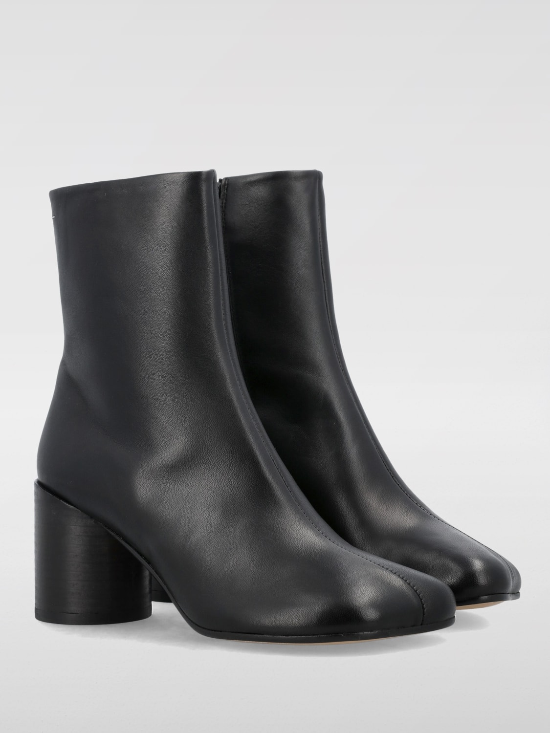 MM6 MAISON MARGIELA BOOTS: Flat ankle boots woman Mm6 Maison Margiela, Black - Img 2