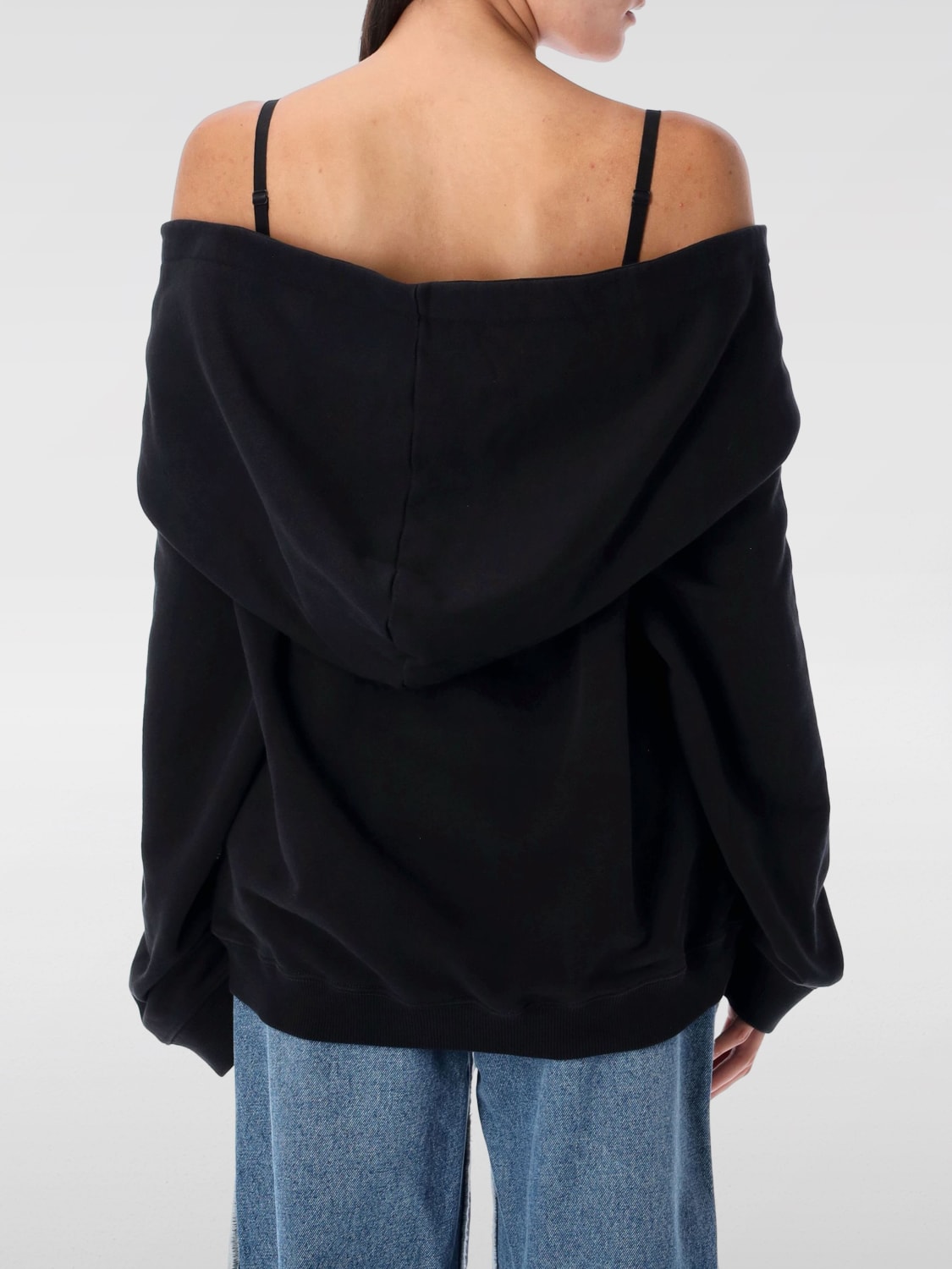 MM6 MAISON MARGIELA SWEATSHIRT: Sweatshirt woman Mm6 Maison Margiela, Black - Img 2