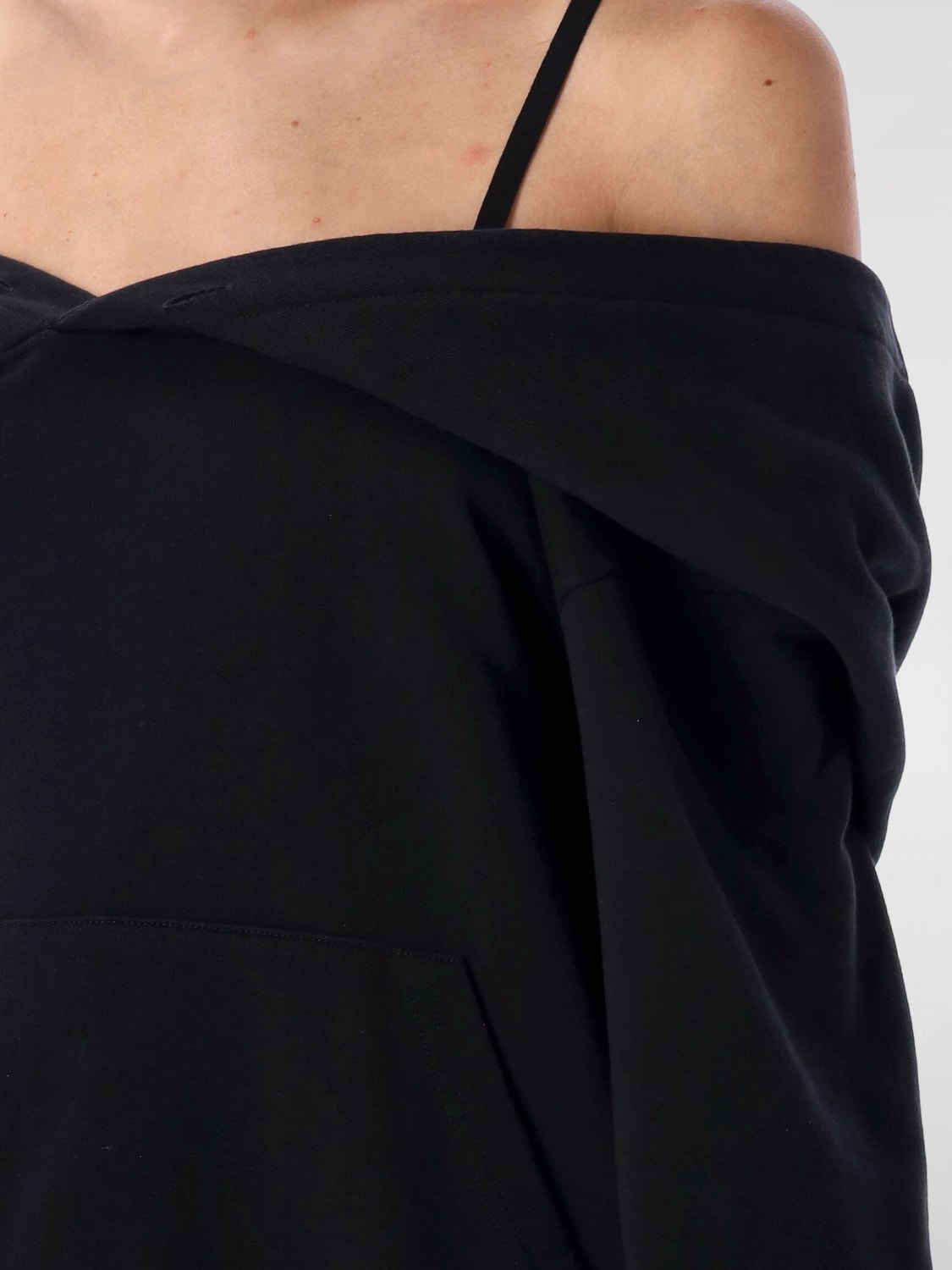 MM6 MAISON MARGIELA SWEATSHIRT: Sweatshirt woman Mm6 Maison Margiela, Black - Img 3