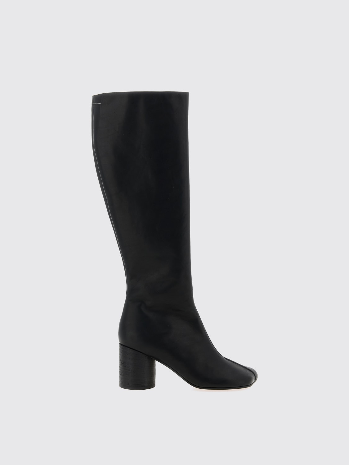 MM6 MAISON MARGIELA STIEFEL: Flache stiefeletten damen Mm6 Maison Margiela, Schwarz - Img 1