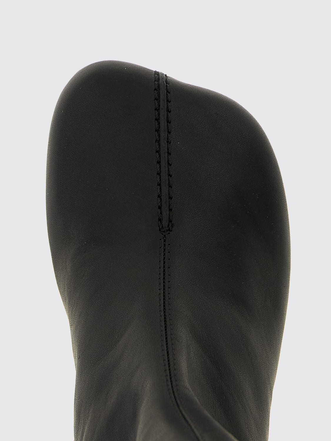 MM6 MAISON MARGIELA STIEFEL: Flache stiefeletten damen Mm6 Maison Margiela, Schwarz - Img 4