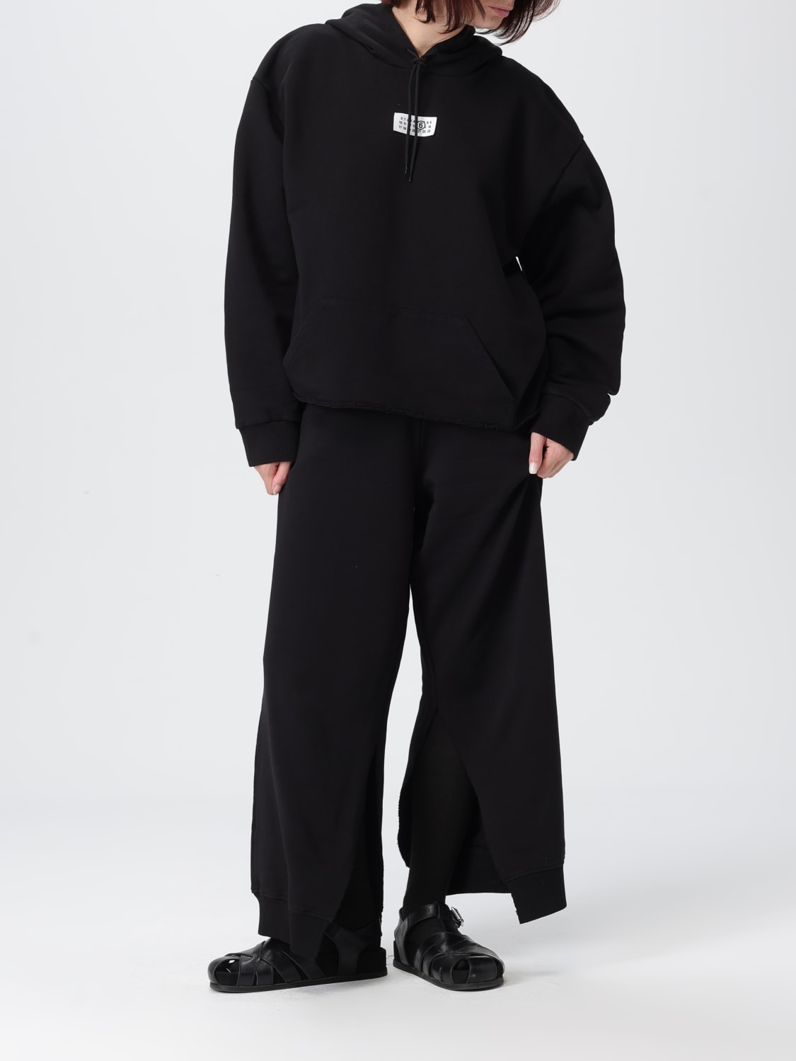 MM6 MAISON MARGIELA SWEATSHIRT: Sweatshirt woman Mm6 Maison Margiela, Black - Img 2