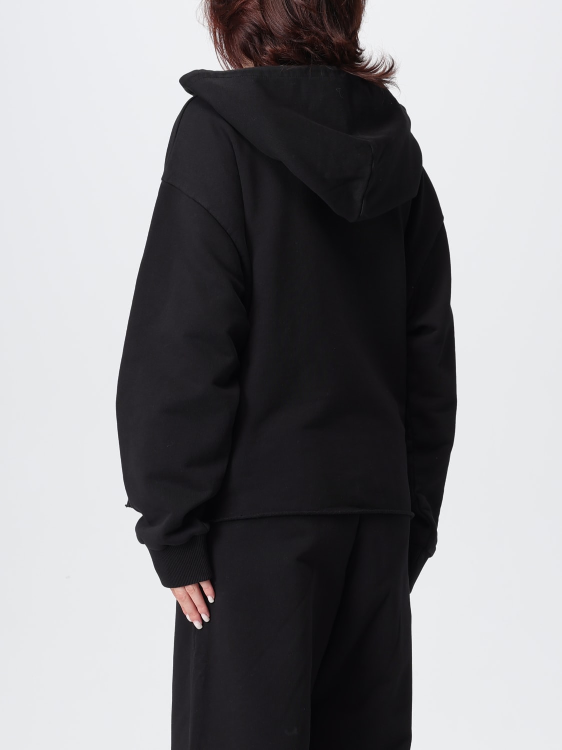 MM6 MAISON MARGIELA SWEATSHIRT: Sweatshirt woman Mm6 Maison Margiela, Black - Img 3