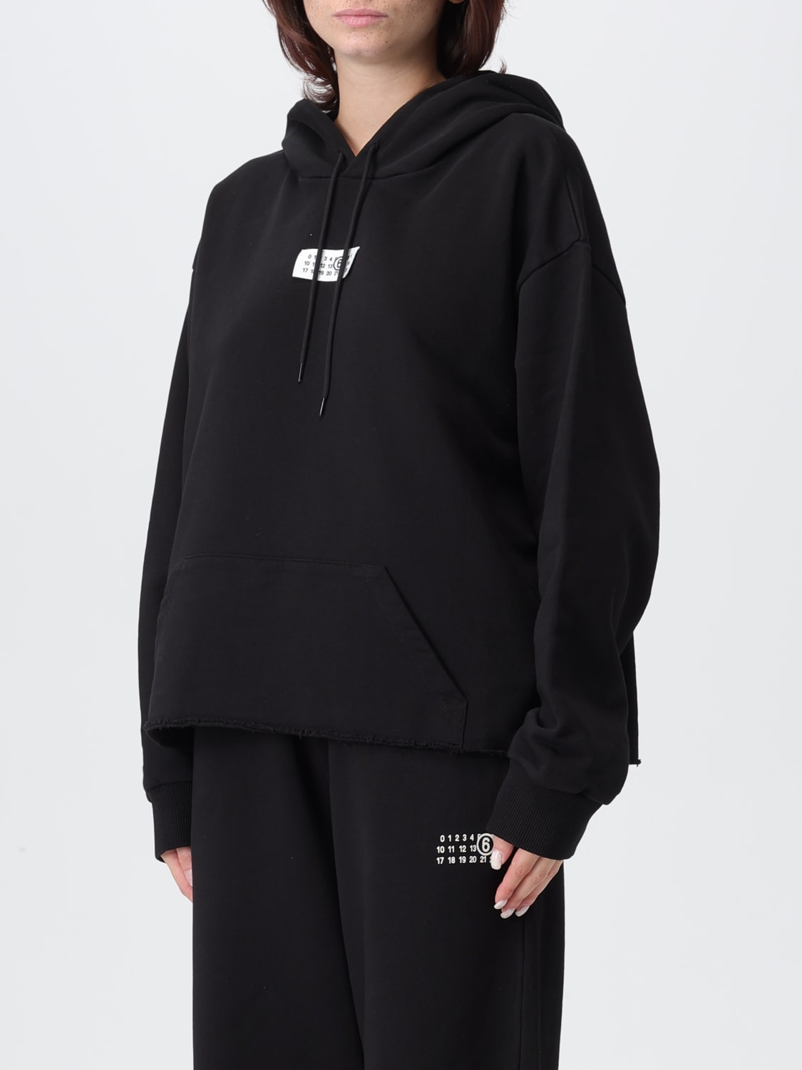 MM6 MAISON MARGIELA SWEATSHIRT: Sweatshirt woman Mm6 Maison Margiela, Black - Img 4