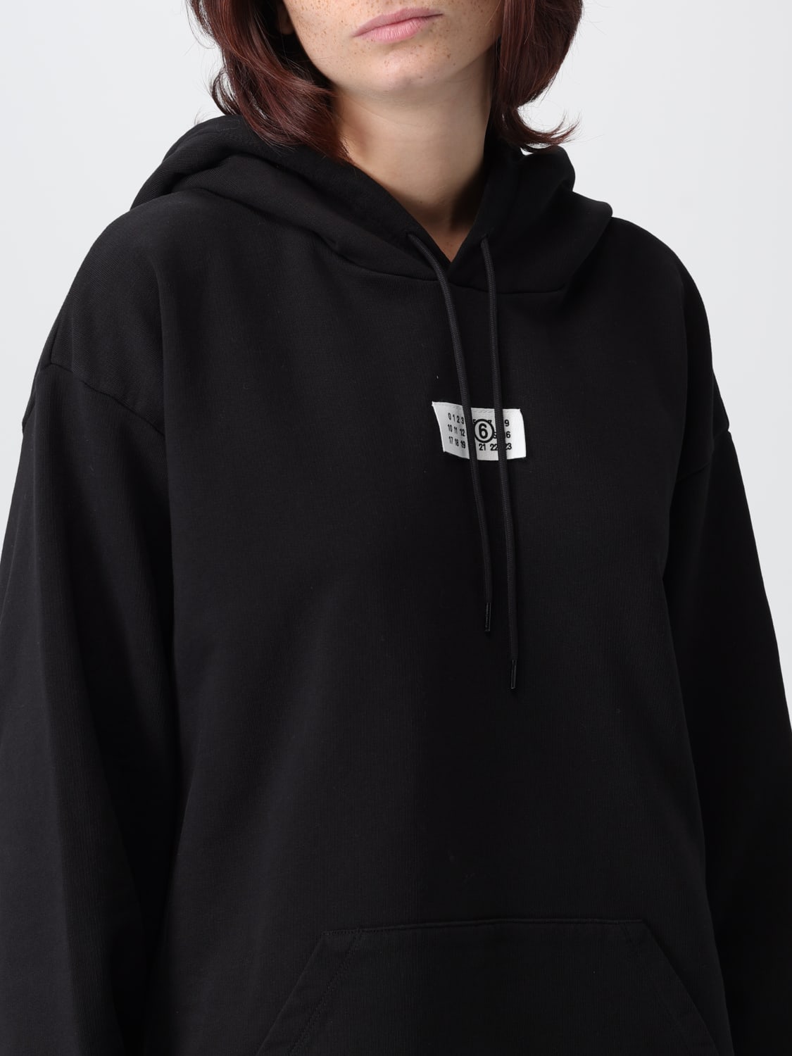 MM6 MAISON MARGIELA SWEATSHIRT: Sweatshirt woman Mm6 Maison Margiela, Black - Img 5