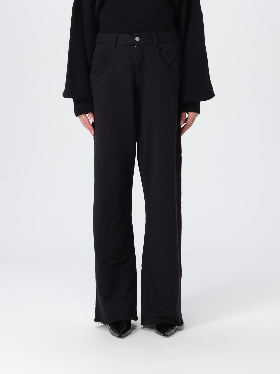 MM6 MAISON MARGIELA JEANS: Pants woman Mm6 Maison Margiela, Black - Img 1