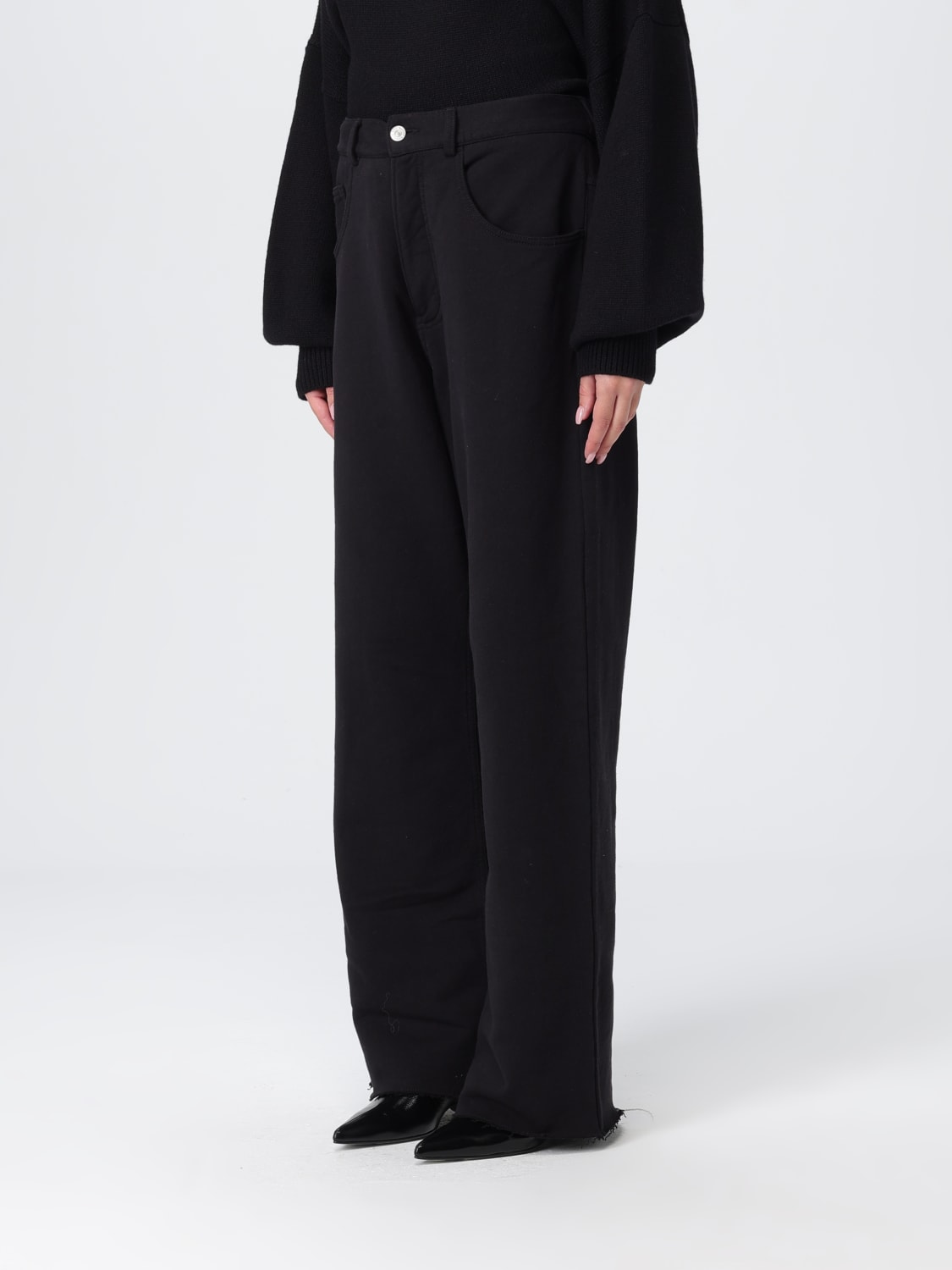 MM6 MAISON MARGIELA JEANS: Pants woman Mm6 Maison Margiela, Black - Img 4