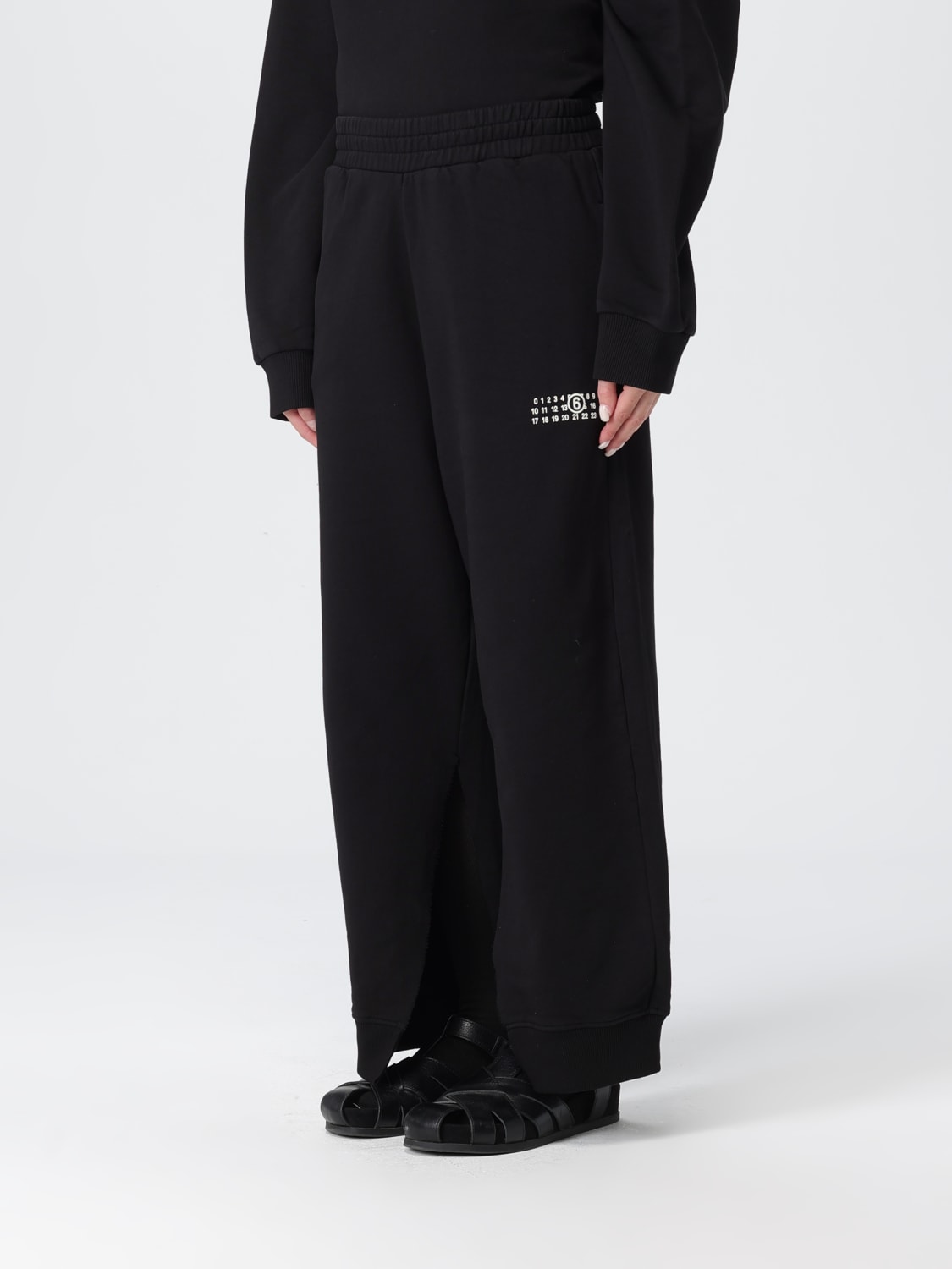 MM6 MAISON MARGIELA PANTS: Pants woman Mm6 Maison Margiela, Black - Img 4