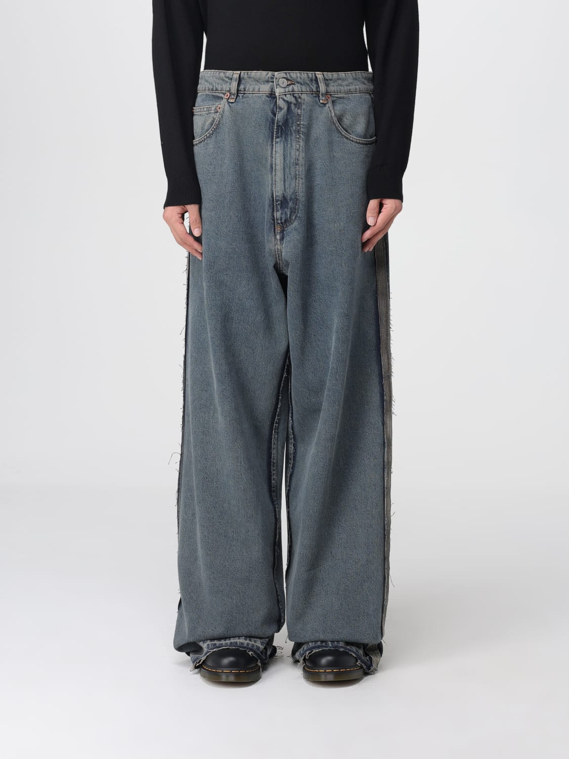MM6 MAISON MARGIELA JEANS: Jeans men Mm6 Maison Margiela, Grey - Img 1