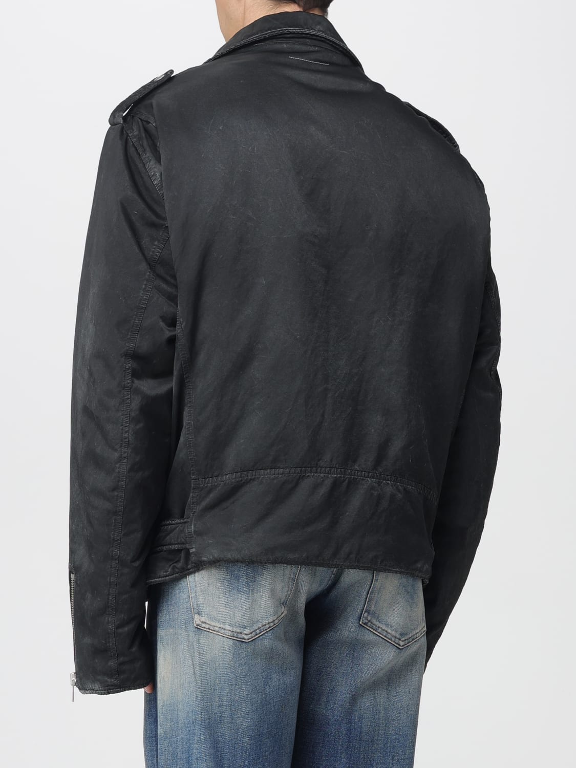 MM6 MAISON MARGIELA GIACCA: Giacca MM6 Maison Margiela in viscosa , Nero - Img 3