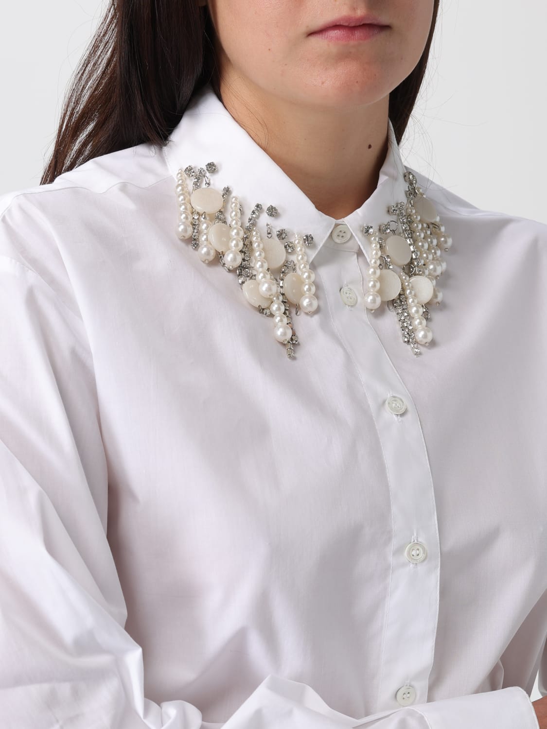 PINKO CAMISA: Camisa mujer Pinko, Blanco - Img 3