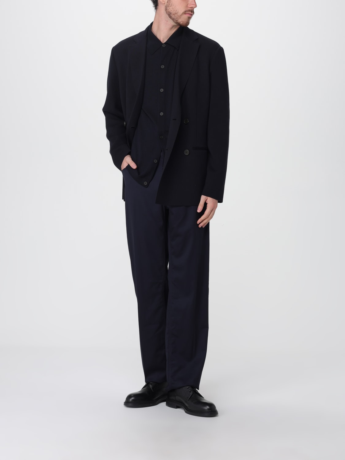 EMPORIO ARMANI JACKET: Jacket men Emporio Armani, Blue - Img 2