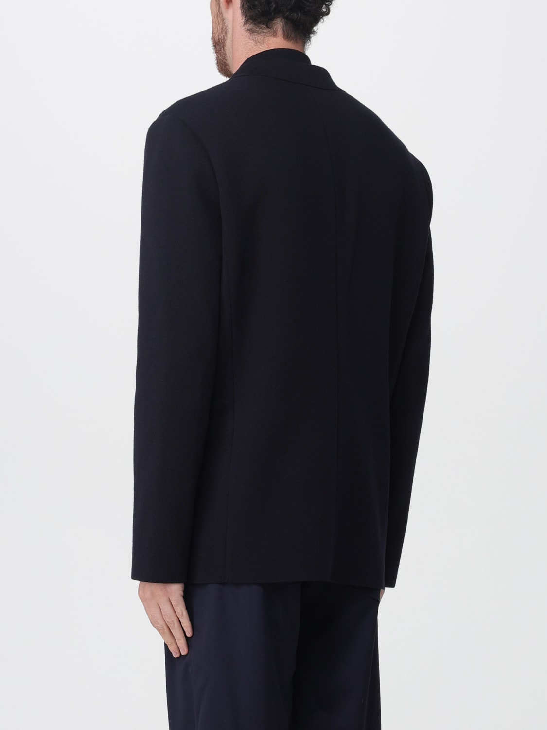 EMPORIO ARMANI JACKET: Jacket men Emporio Armani, Blue - Img 3