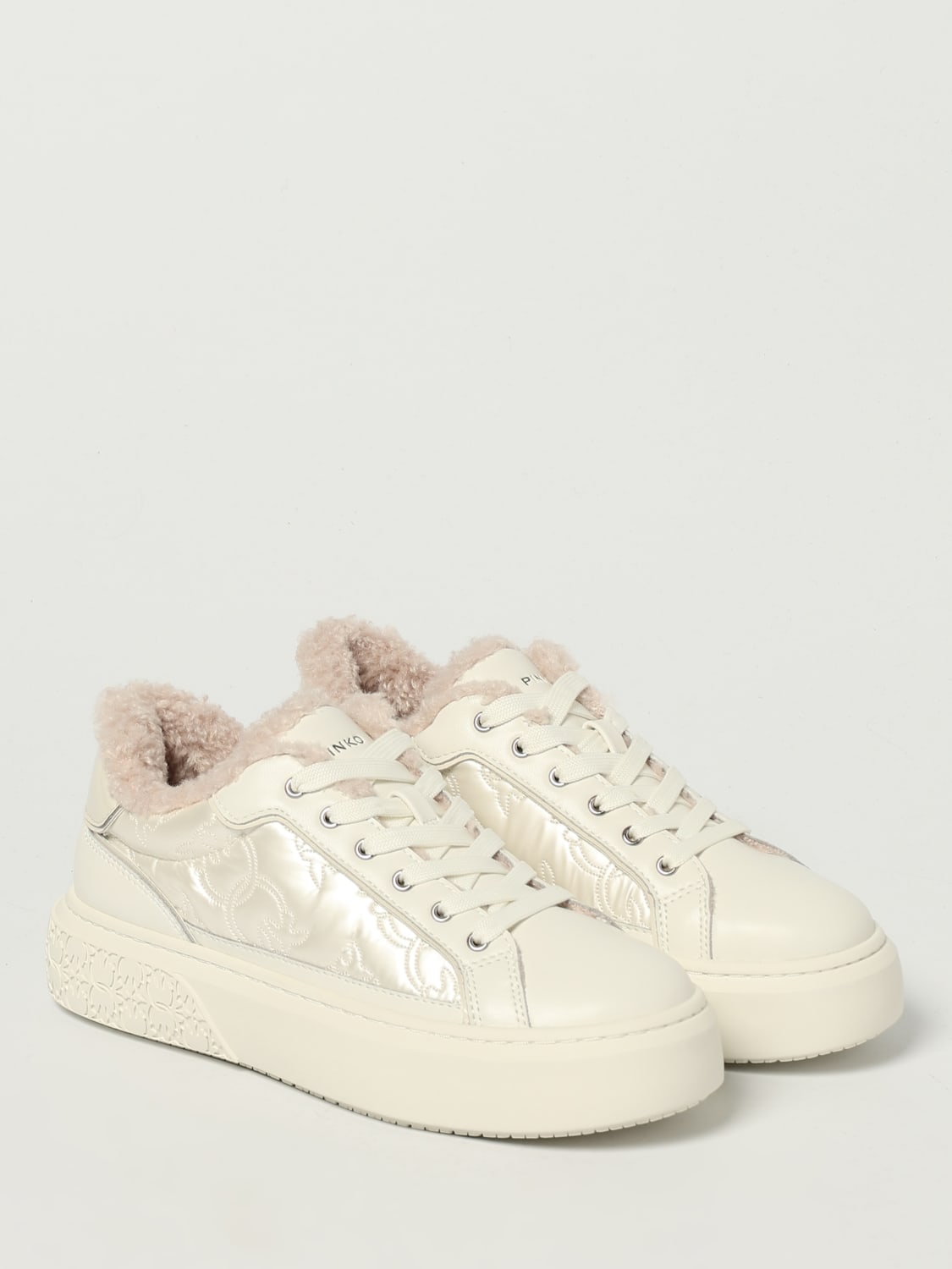 PINKO SNEAKERS: Sneakers damen Pinko, Weiß - Img 2