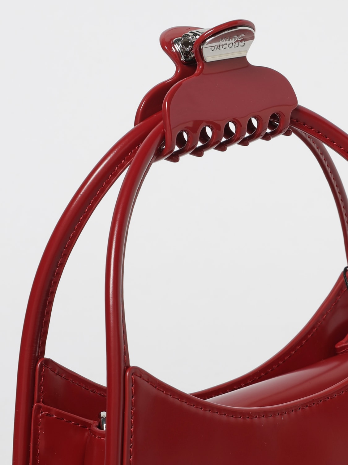 MARC JACOBS SAC À MAIN: Sac porté main femme Marc Jacobs, Bordeaux - Img 3