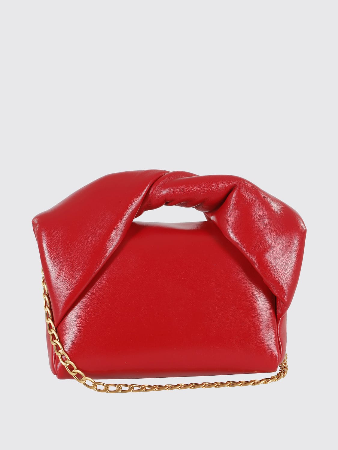 JW ANDERSON BORSA MINI: Borsa Small Twister JW Anderson in nappa padded , Rosso - Img 2