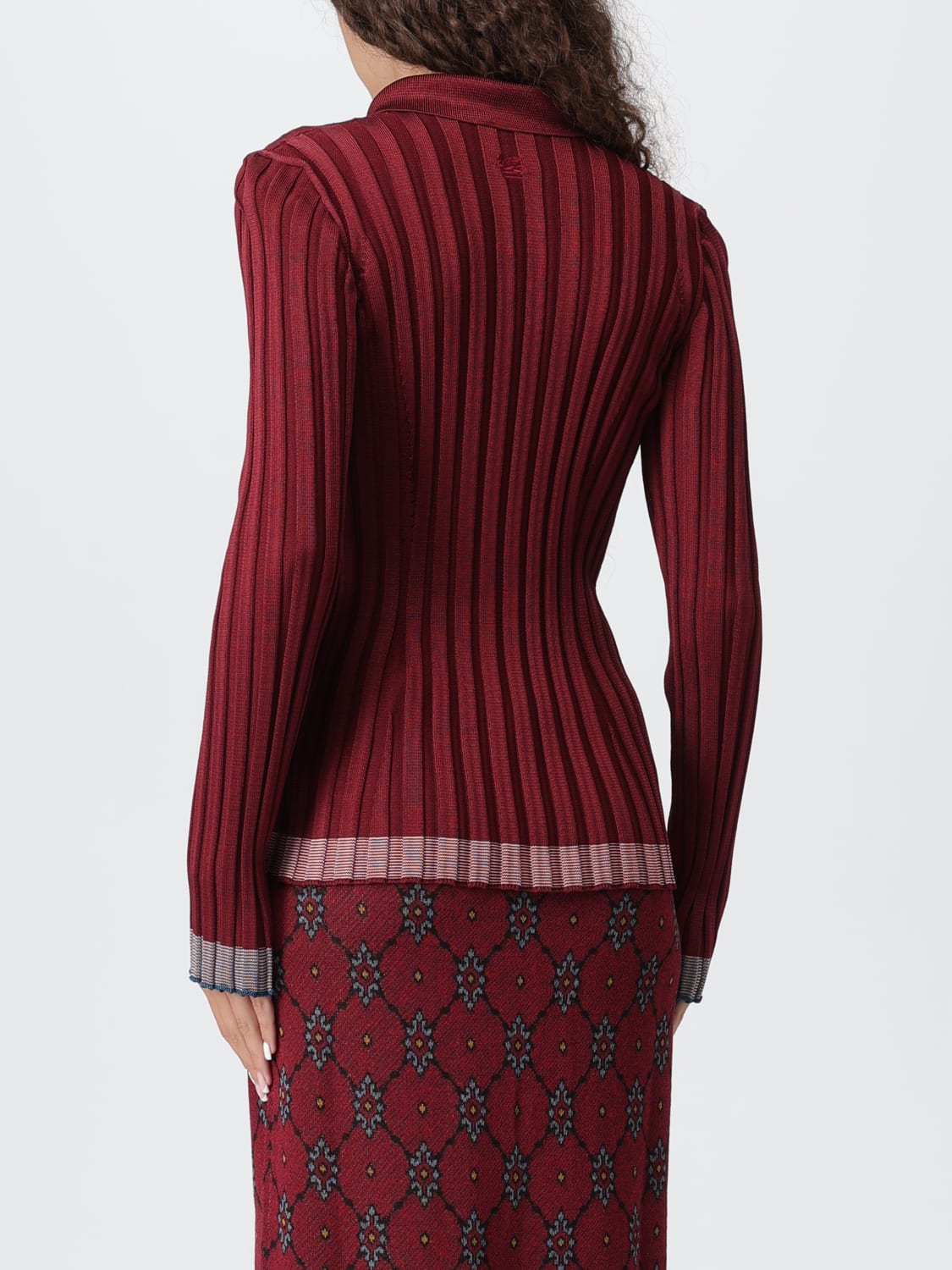 ETRO POLO SHIRT: Polo shirt woman Etro, Red - Img 3
