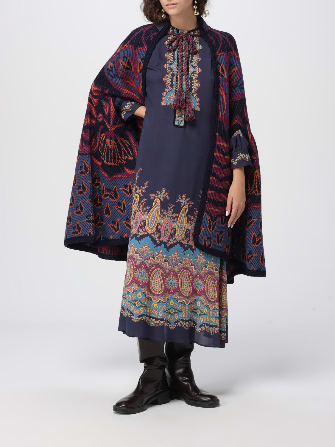 ETRO COAT: Jacket woman Etro, Multicolor - Img 2