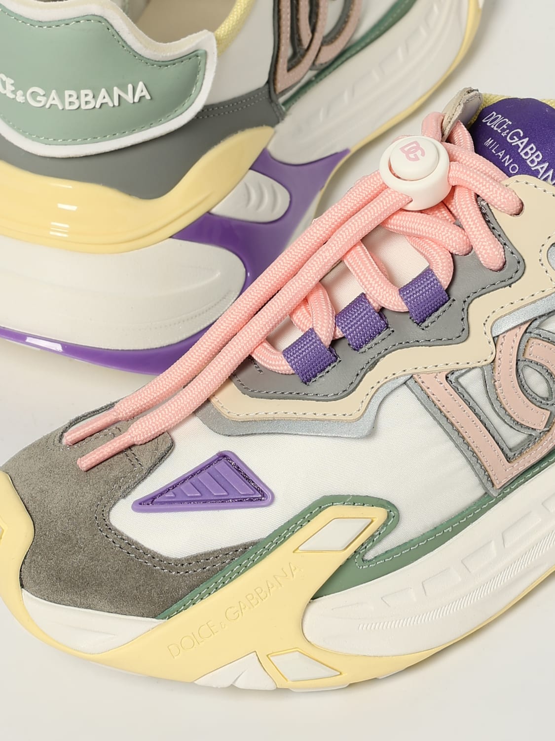 DOLCE & GABBANA SNEAKERS: Sneakers woman Dolce & Gabbana, Multicolor - Img 4