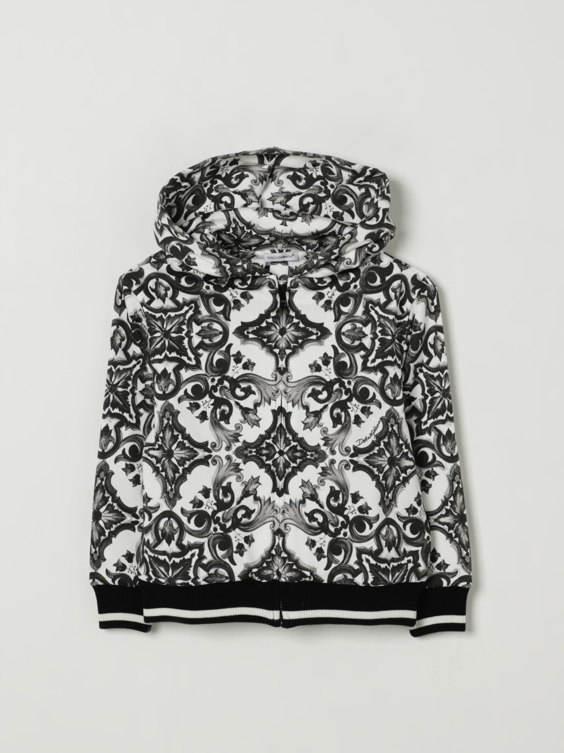 DOLCE & GABBANA SWEATER: Sweater kids Dolce & Gabbana, Black - Img 1