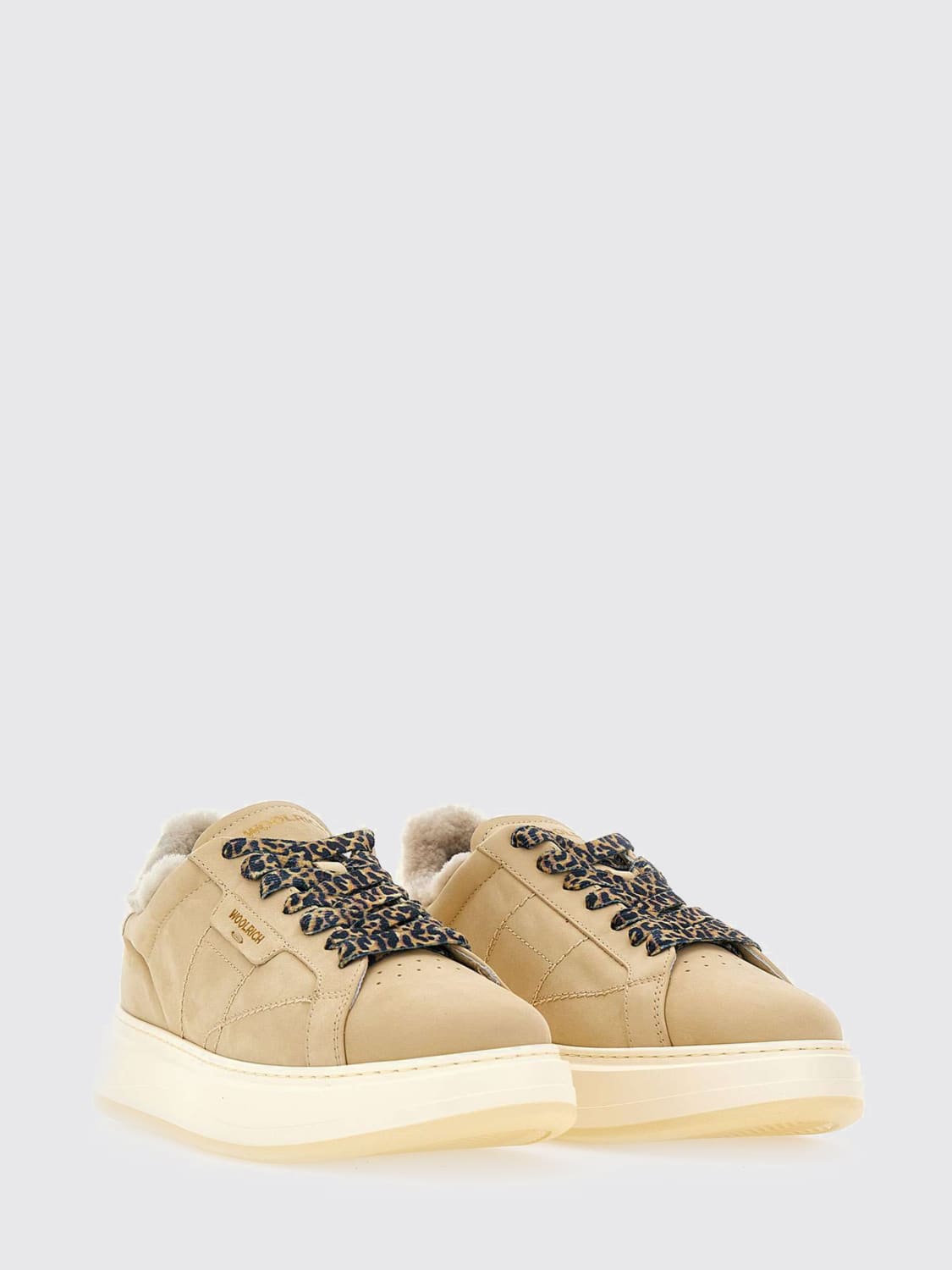 WOOLRICH SNEAKERS: Sneakers woman Woolrich, Cream - Img 2