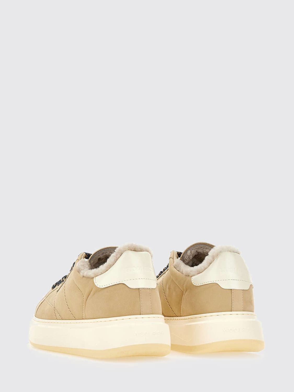 WOOLRICH SNEAKERS: Sneakers woman Woolrich, Cream - Img 3