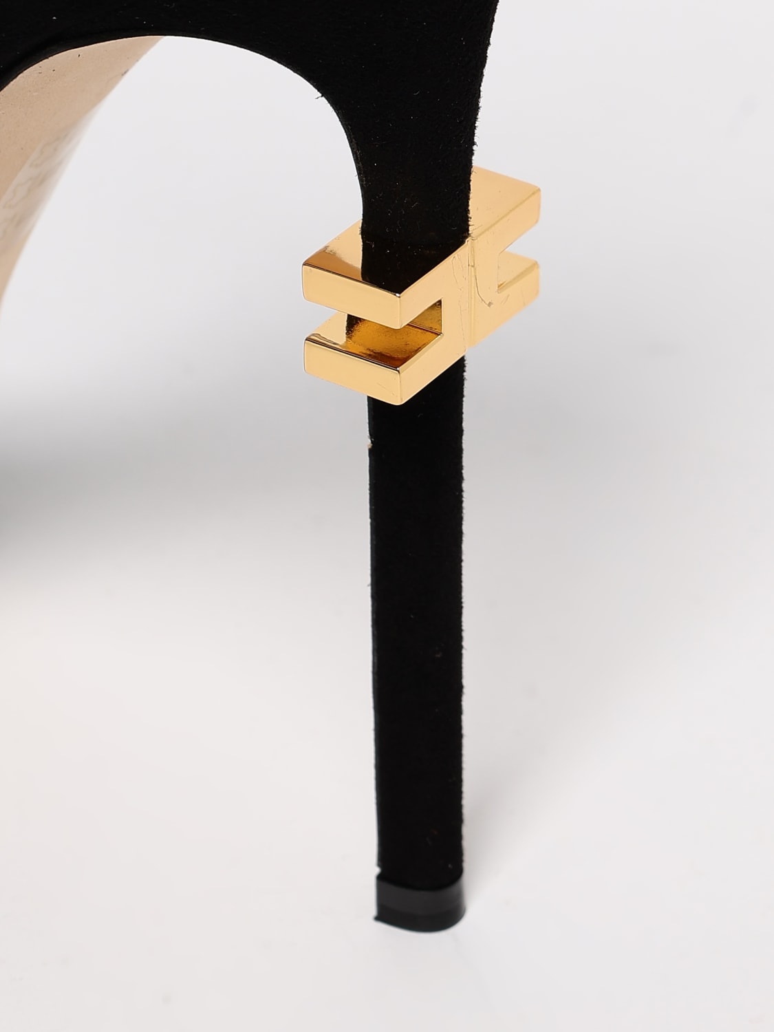 ELISABETTA FRANCHI HEELED SANDAL: Flat sandals woman Elisabetta Franchi, Black - Img 4