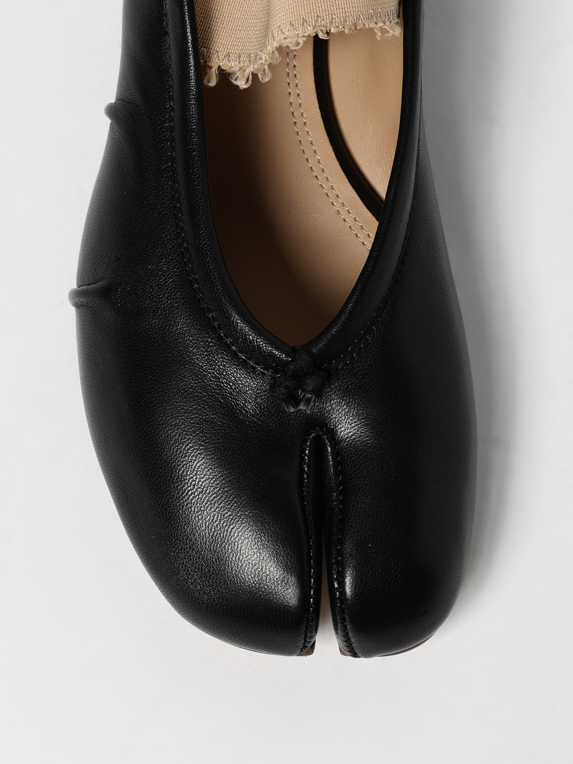 MAISON MARGIELA BALLERINE: Ballerines femme Maison Margiela, Noir - Img 4