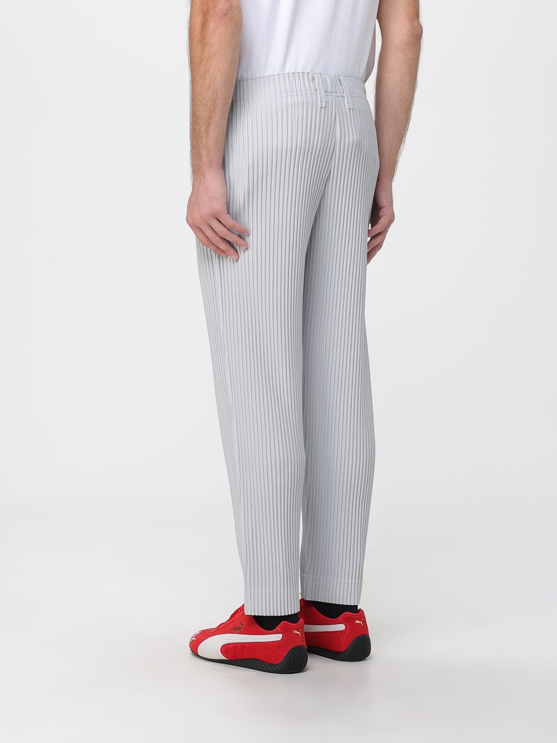 HOMME PLISSE' ISSEY MIYAKE PANTS: Pants men Homme Plisse' Issey Miyake, Grey - Img 3