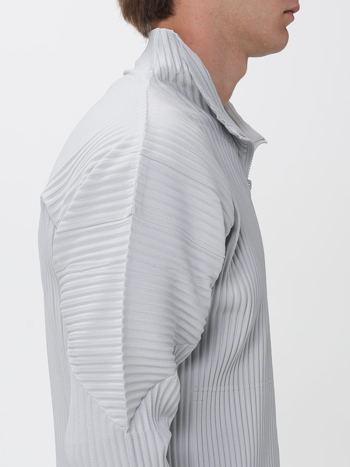 HOMME PLISSE' ISSEY MIYAKE JACKE: Hemd herren Homme Plisse' Issey Miyake, Grau - Img 5