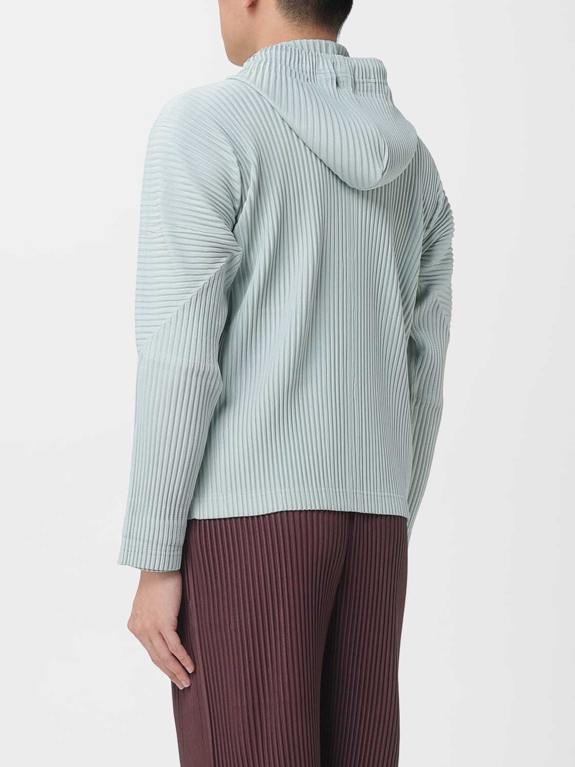 HOMME PLISSE' ISSEY MIYAKE SWEATSHIRT: Sweatshirt men Homme Plisse' Issey Miyake, Gnawed Blue - Img 2