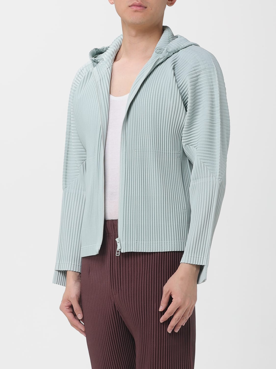 HOMME PLISSE' ISSEY MIYAKE SWEATSHIRT: Sweatshirt men Homme Plisse' Issey Miyake, Gnawed Blue - Img 3