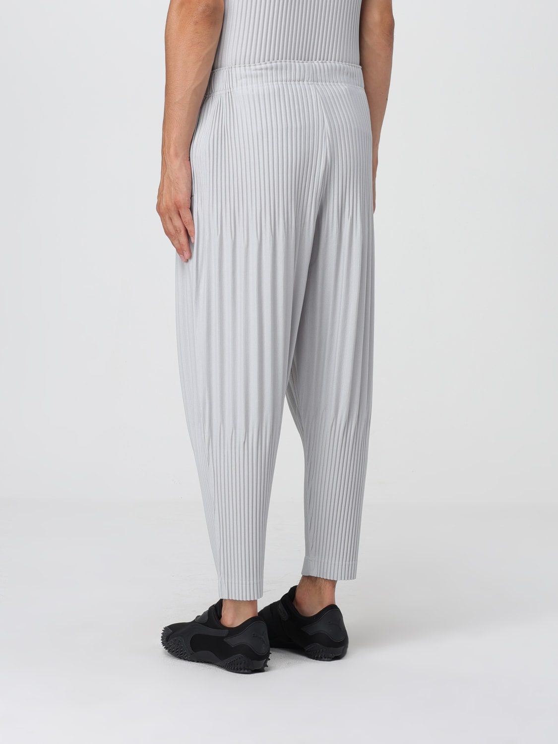 HOMME PLISSE' ISSEY MIYAKE PANTS: Pants men Homme Plisse' Issey Miyake, Grey - Img 3