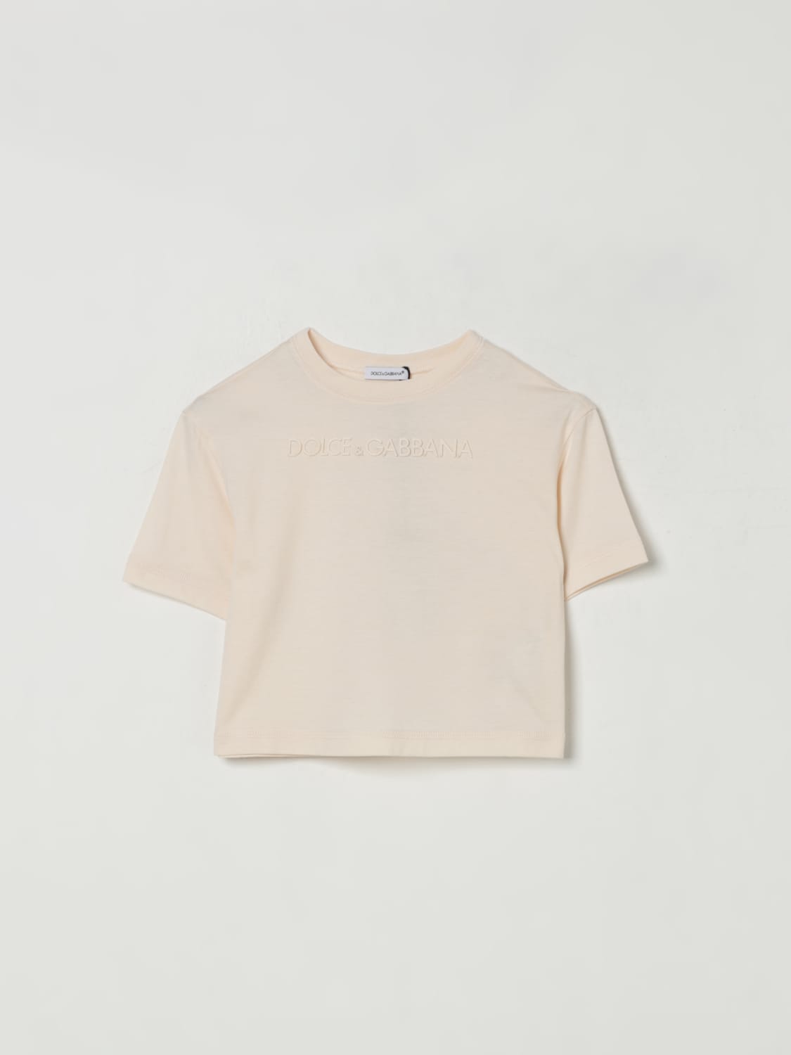 DOLCE & GABBANA T-SHIRT: T-shirt kids Dolce & Gabbana, Pink - Img 1