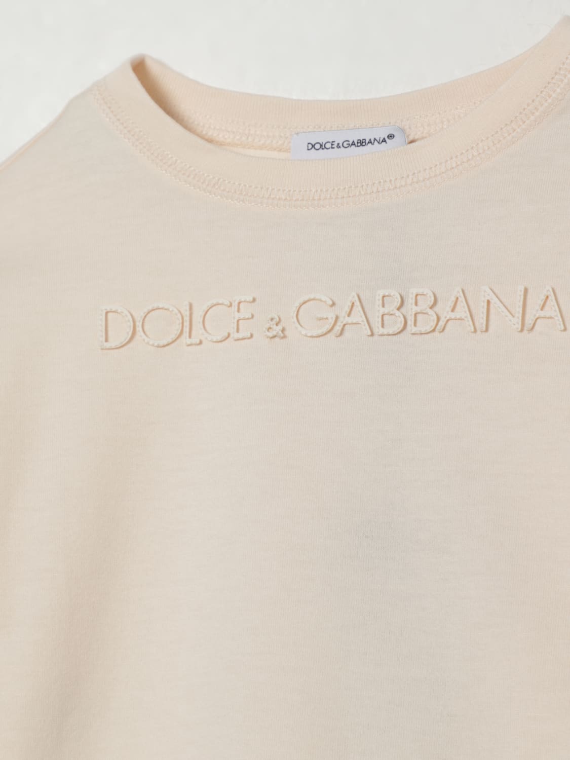 DOLCE & GABBANA T-SHIRT: T-shirt kids Dolce & Gabbana, Pink - Img 3