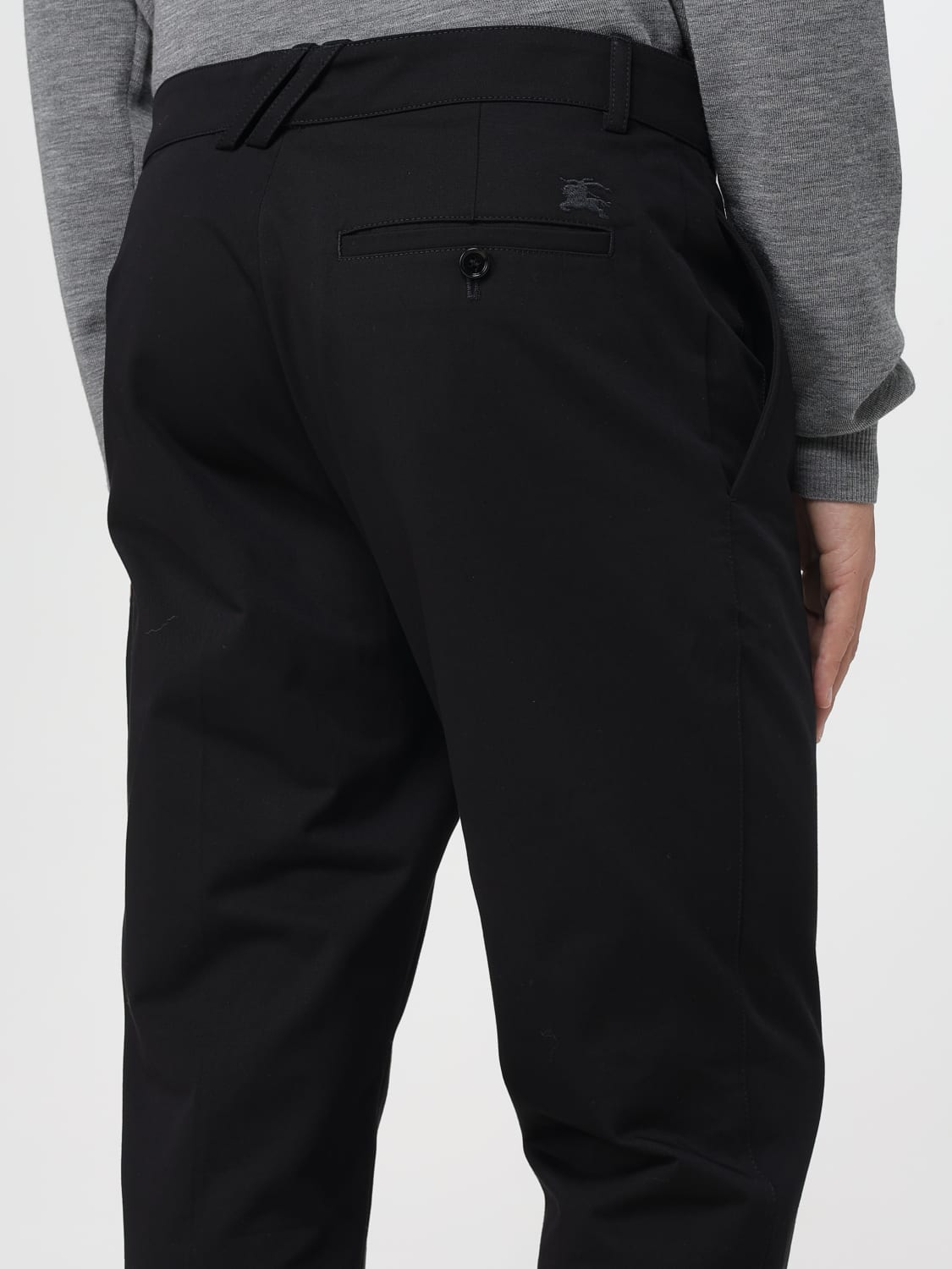 BURBERRY HOSE: Hose herren Burberry, Schwarz - Img 5
