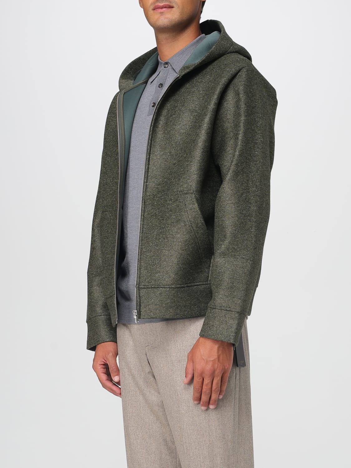 A.P.C. SUDADERA: Sudadera hombre A.P.C., Verde - Img 3