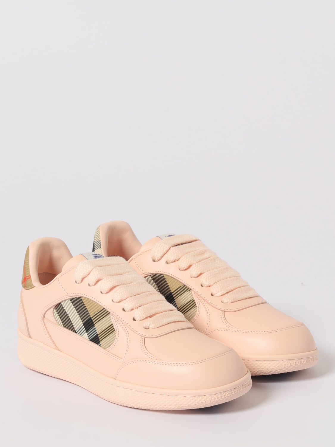 BURBERRY SNEAKERS: Sneakers woman Burberry, Beige - Img 2