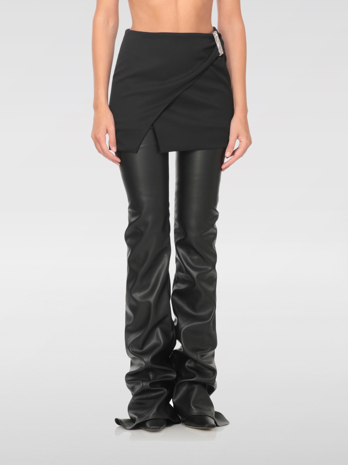 THE ATTICO SKIRT: Skirt woman The Attico, Black - Img 1