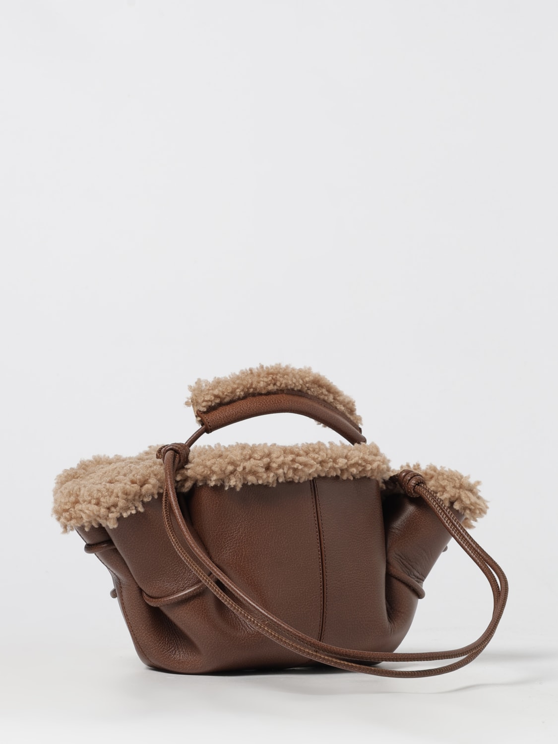 HEREU MINI BOLSO: Bolso de mano mujer Hereu, Cacao - Img 2