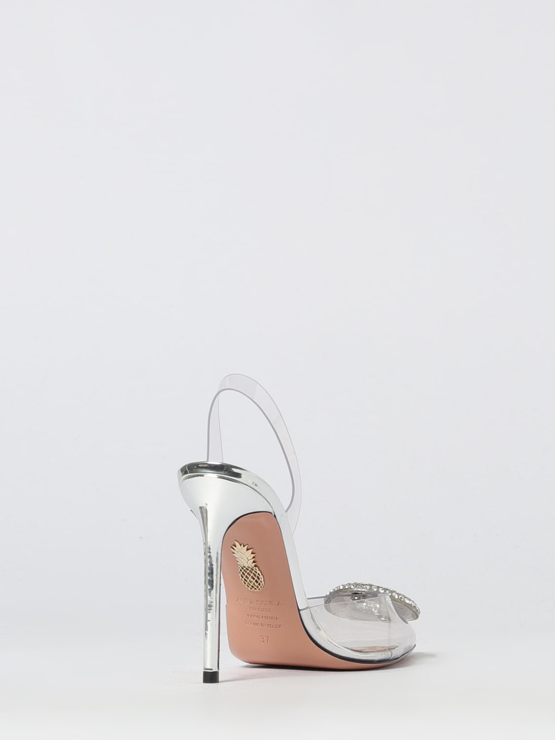 AQUAZZURA PUMP: Pumps woman Aquazzura, Silver - Img 3