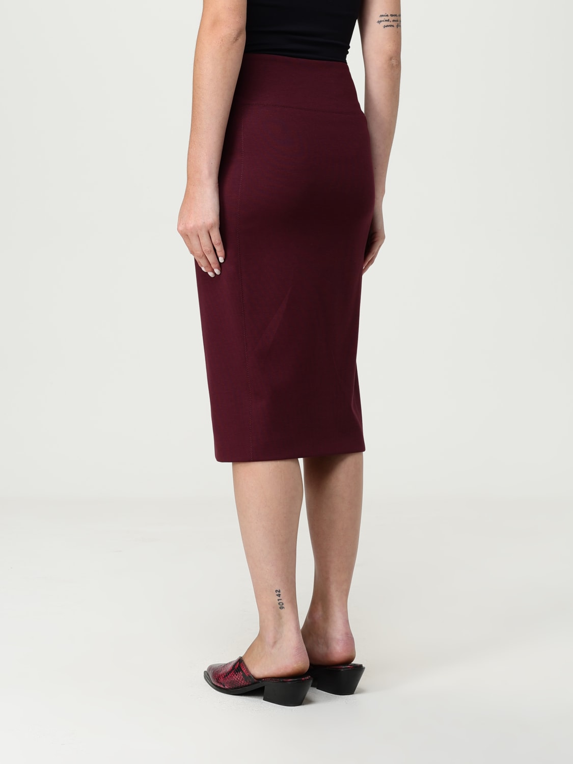 PATRIZIA PEPE ROCK: Rock damen Patrizia Pepe, Violett - Img 2