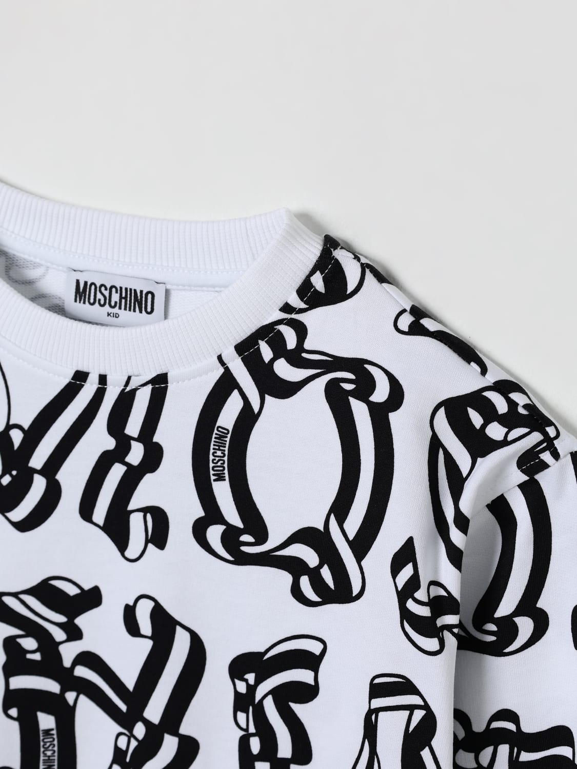 MOSCHINO 毛衣: 毛衣 儿童 Moschino, 白色 - Img 3