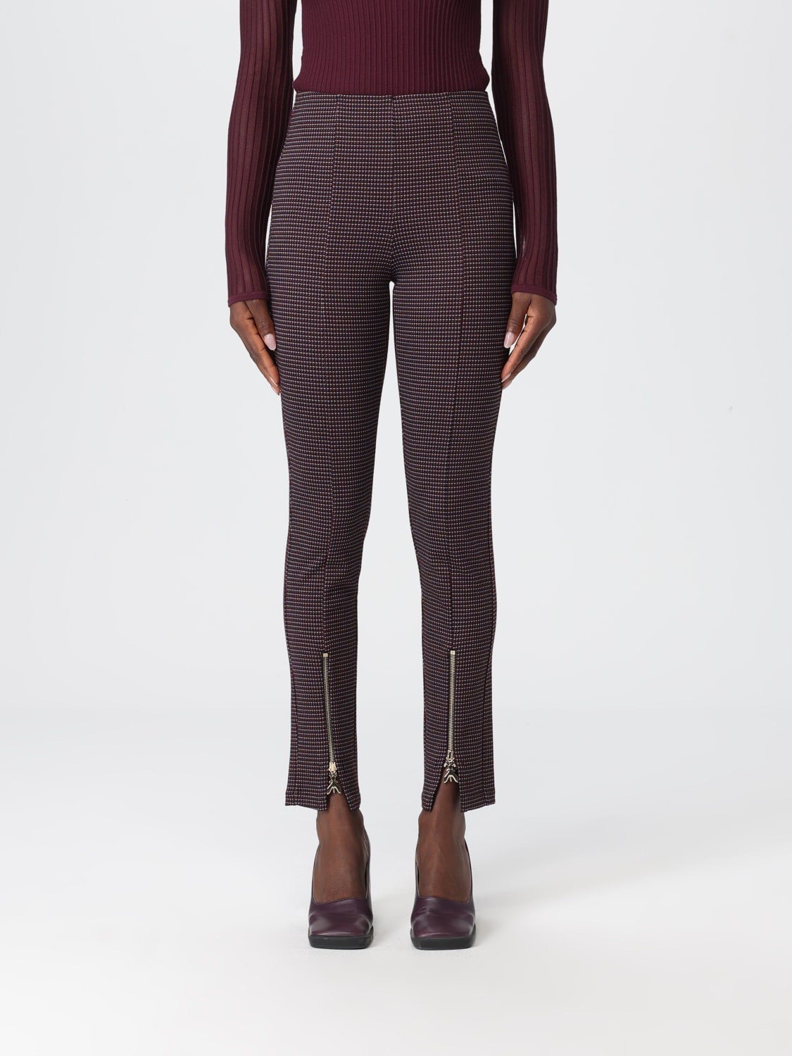 PATRIZIA PEPE PANTS: Pants woman Patrizia Pepe, Grey - Img 1