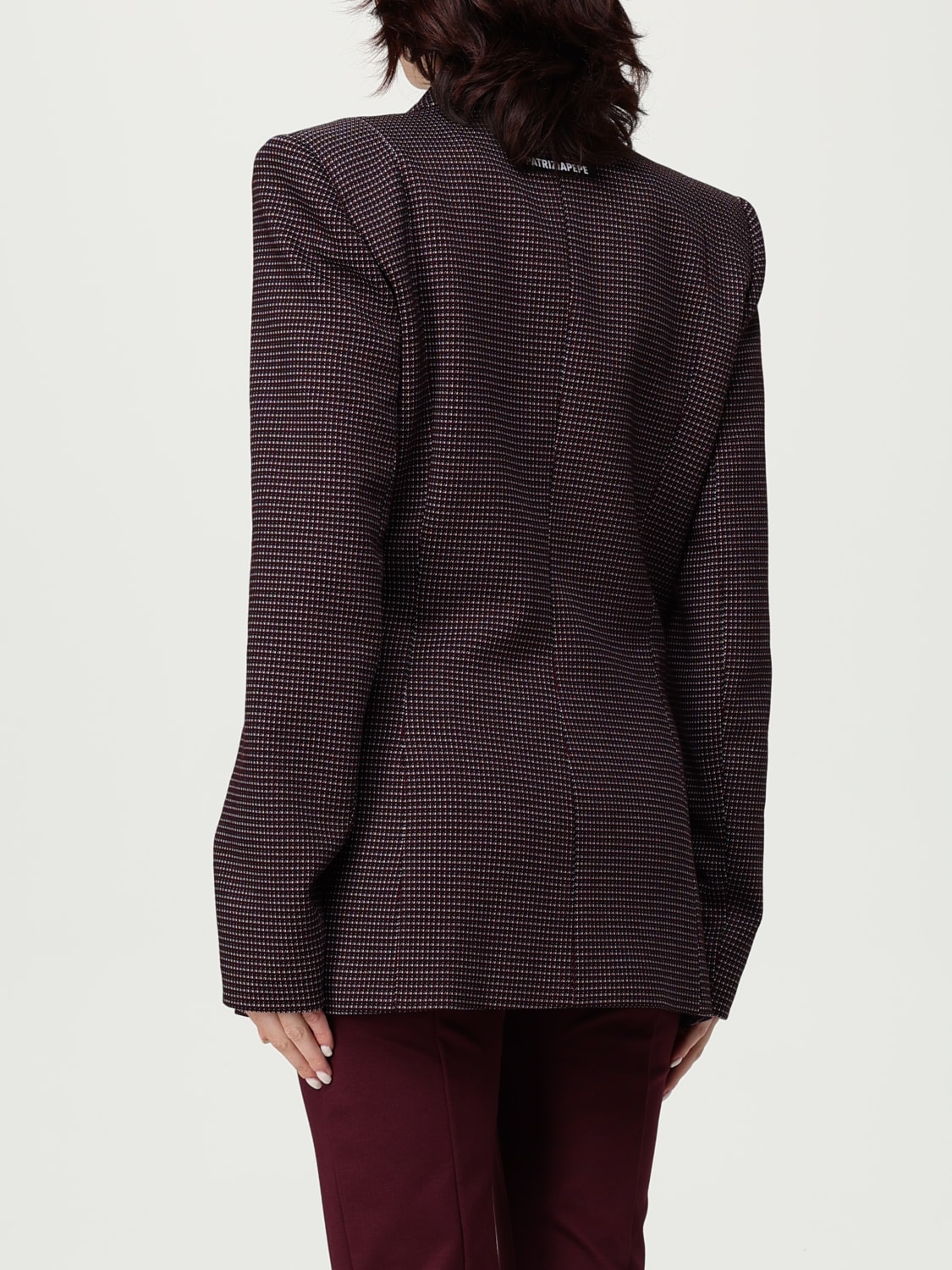 PATRIZIA PEPE JACKET: Blazer woman Patrizia Pepe, Brown - Img 3